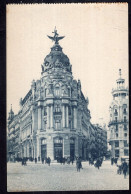 España - Circa 1920 - Postcard - Madrid - Alcala Street - Spanish Fenix - Madrid