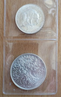 1991 Flora E Fauna 200+500 Lire UNC - 0,64 Oz Of Pure Silver - 500 Liras