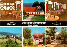 73883283 Simmelsdorf Restaurant Frankenstube Gastraeume Buehl Tucherschloss Tuch - Autres & Non Classés
