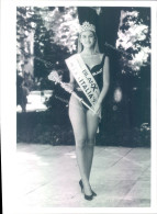 Fo9 Foto Salsomaggiore 1993 Miss Italia Arianna David 17x24 Cm - Autres & Non Classés