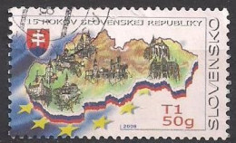 Slowakei  (2008)  Mi.Nr.  572  Gest. / Used  (6bc18) - Used Stamps