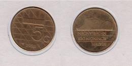 Pays Bas, 5 Gulden, 5G, 1988, KM# 210, Beatrix, Nederland, - 1980-2001 : Beatrix