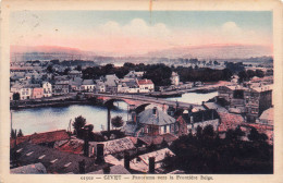 FRANCE - Givet - Panorama Vers La Frontière Belge  - Colorisé - Carte Postale Ancienne - Givet