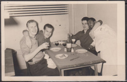 Militaria Photo D'un Groupe De Militaires Dim 90x140 Venant D'un Album D' AVIATION  En AFRIQUE DU NORD De 1957 à 1959 - Aviazione