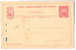 Briefkaart Carte Postale - Etat Indépendant Du Congo - Neufs