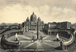 VATICAN - Cità Del Vaticano - Piazza S Pietro - La Basilica - Carte Postale Ancienne - Vatikanstadt