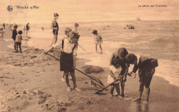 BELGIQUE - Knocke - La Pêche Aux Crevettes - Carte Postale Ancienne - Knokke