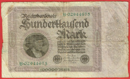 Allemagne - Billet De 100000 Mark - 1er Février 1923 - P83a - 100.000 Mark