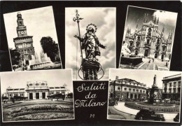 ITALIE - Milano - Salutations De Milan - Carte Postale Ancienne - Milano