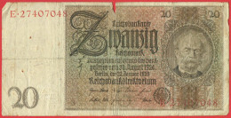 Allemagne - Billet De 20 Mark - 22 Janvier 1929 - Werner Von Siemens - P181a - 20 Mark