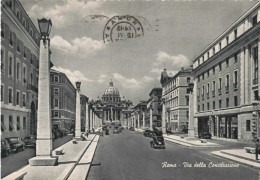 ITALIE - Rome - Rue De La Conciliation Et Saint-Pierre - Carte Postale Ancienne - San Pietro
