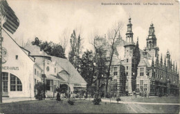 BELGIQUE - Bruxelles - Exposition De Bruxelles - Le Pavillon Hollandais - Carte Postale Ancienne - Expositions Universelles