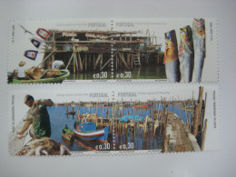 Portugal 2005 Fishing Villages Fish Stamps Set 漁村風貌  MNH - Gebruikt