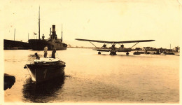 Marseille * Aviation * Hydravion Dans La Port * Bateaux Avion * Photo Ancienne Format 11.5x6.8cm - Sin Clasificación