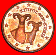 * GREECE (2008-2022): CYPRUS  2 EURO CENTS 2020 MINT LUSTRE! NEW MODIFICATION! · LOW START · NO RESERVE! - Cipro