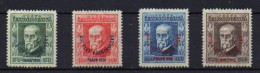Checoslovaquia Nº 209/12 - Unused Stamps