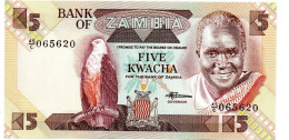 MA 25240  / Zambie 5 Kwacha UNC - Sambia