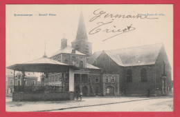 Quevaucamps - Grand'Place ... Kiosque - 1907 ( Voir Verso ) - Beloeil