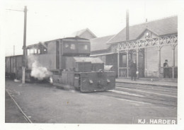 Tram - Cliché K.J Harder - België, Plaats Onbekend - Reprografie 14,5 X 10,5 Cm. * - Strassenbahnen