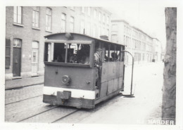 Tram - Cliché K.J Harder - België, Plaats Onbekend - Reprografie 14,5 X 10,5 Cm. * - Europa