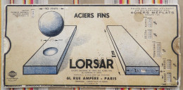 75 PARIS 17e Calculateur ORSAR Aciers Fins De LORRAIN Et SARRE Densite Durete Poids - Other Apparatus