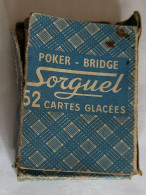 Jeu De 52 Cartes à Jouer SORGUEL Incomplet Poker Bridge Joker Boite - 54 Cartes