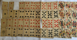 Ancien Jeu De 52 Cartes à Jouer  Incomplet Decret Avril 1890 - 54 Cartas