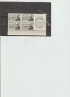 N° 1277 - 0,30 HONNORAT -bloc De 4 Avec Cachet Officiel 1° Jour - - 1960-1969