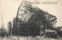 BELGIQUE - Bruxelles - Palais De Belgique Ruines Du Grand Portique - Carte Postale Ancienne - Mostre Universali