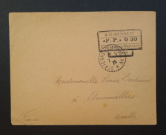 SPM.Cachet "P.P." 030 Sur Lettres. Côte 90€. - Lettres & Documents