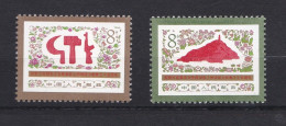 Chine 1977 35é Anniversaire Forum De Yenan  , La Série Complète 2 Timbres Neufs  - Ongebruikt