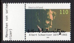 Allemagne Deutschland 1921 Schweitzer - Albert Schweitzer