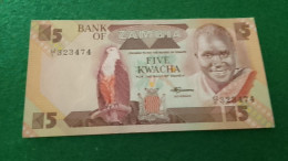 ZAMBİYA-     5     KWACHA        UNC - Sambia