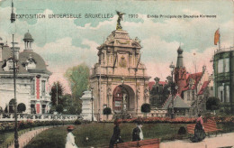 BELGIQUE - Bruxelles - Entrée Principale De Bruxelles Kermesse - Colorisé - Carte Postale Ancienne - Exposiciones Universales