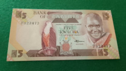 ZAMBİYA-     5     KWACHA        UNC - Sambia