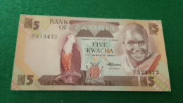 ZAMBİYA-     5     KWACHA        UNC - Zambia