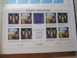 Europa Bl Bloc Blok 5 Mnh Neuf ** Année 1993 Moldavie Moldova - 1993