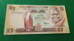 ZAMBİYA-     5     KWACHA        UNC - Zambie