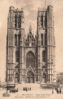 BELGIQUE - Bruxelles - Eglise Sainte Gudule -  Style Gothique - Carte Postale Ancienne - Exposiciones Universales