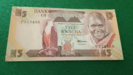 ZAMBİYA-     5     KWACHA        UNC - Zambia