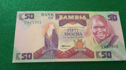 ZAMBİYA-     50     KWACHA        UNC - Zambia