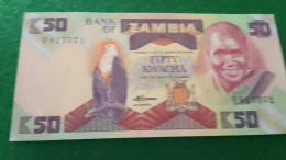 ZAMBİYA-     50     KWACHA        UNC - Zambia