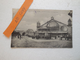 LE HAVRE LA GARE ET LE COURS DE LA REPUBLIQUE, Franchise Postale Militaire, 1er R.A.P 103ème Batterie .....CP13 - Gare