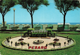 Italie - Kuursaal - Pesaro - Jardins De La Mer - Colorisé - Carte Postale Ancienne - Pesaro