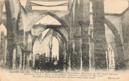 Militaria Guerre 1914 1915 Ruines De Nieuport Eglise Notre Dame Interieur - Nieuwpoort