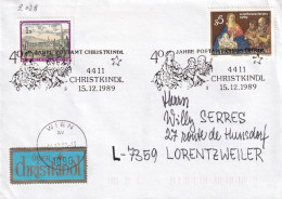 Oesterreich - Christkindl - Brief Mit Sonderstempel (9.028) - Frankeermachines (EMA)