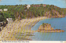 AK 168923 WALES - Tenby - The North Sands And Goscar Rock - Pembrokeshire