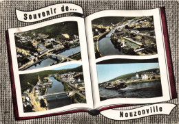 SOUVENIR DE... - Nouzonville (Ardennes) - La Vallée - Vue Générale - Colorisé -  Carte Postale Ancienne - Gruss Aus.../ Gruesse Aus...