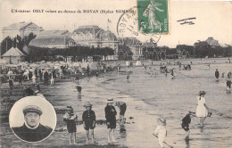 17-ROYAN- L'AVIATEUR DELY VOLANT AU DESSUS DE ROYAN ( BIPLAN SOMMER ) - Royan