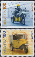 EUROPA - CEPT -           **/MNH Suiza 2013 "Vehiculos Postales"  (2 Sellos) N - Nuovi